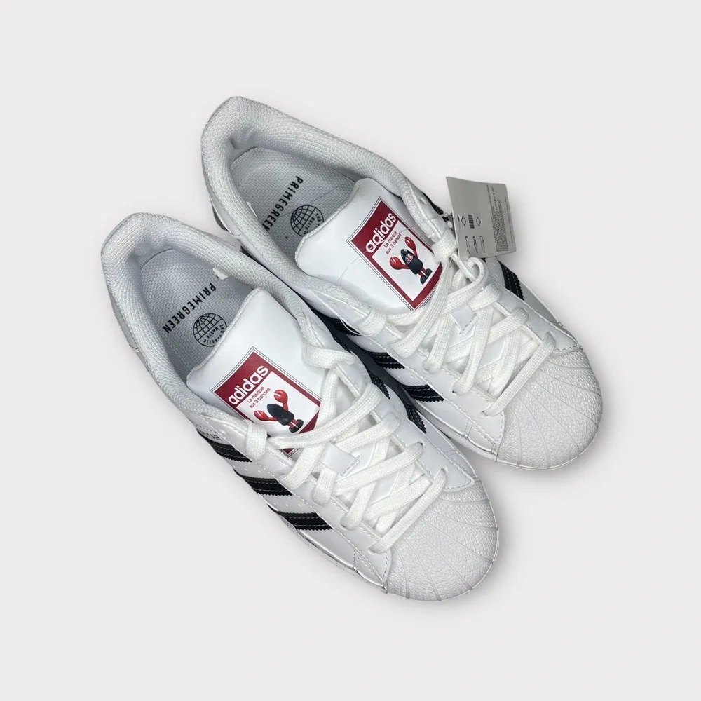 Adidas x Philip Colbert Save The Lobster Superstar Sneakers